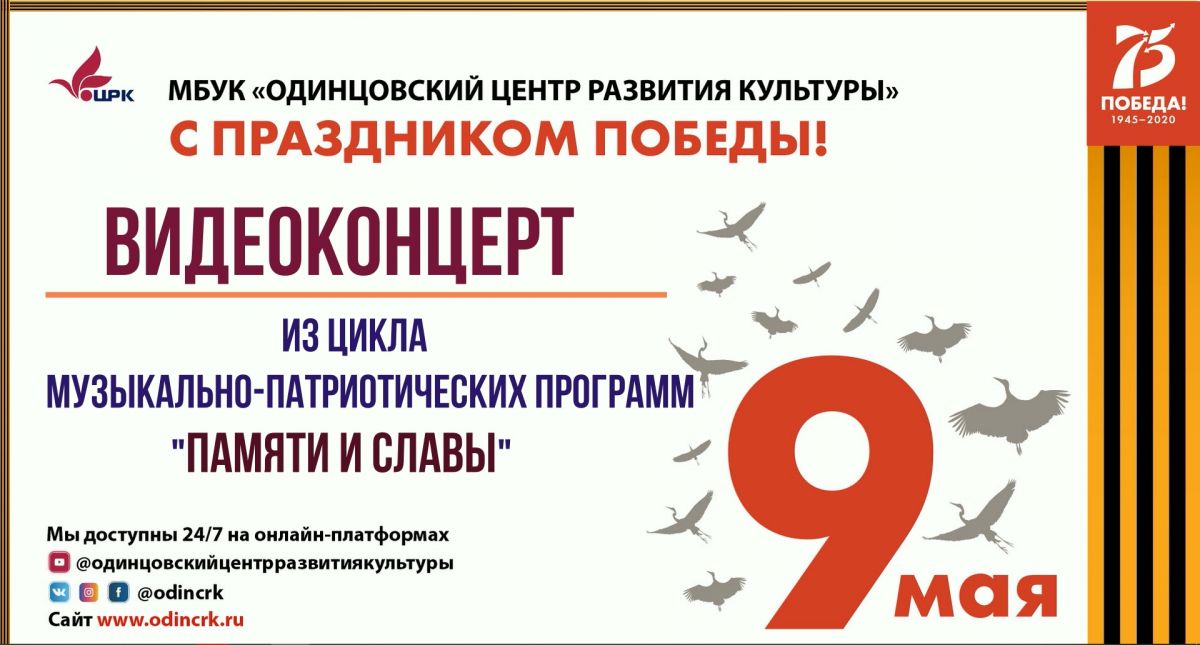 Патриотический видеоконцерт из цикла программ "ПАМЯТИ И СЛАВЫ!"