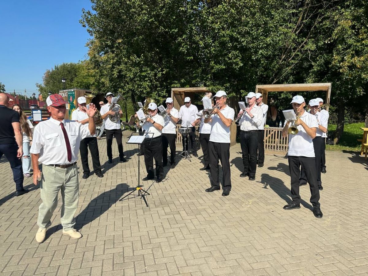 Одинцовский духовой оркестр завершил летний творческий сезон!