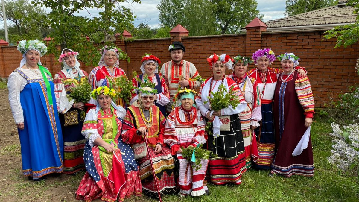 Наш "Родник" на Фольклорном фестивале "Троицкое лето"