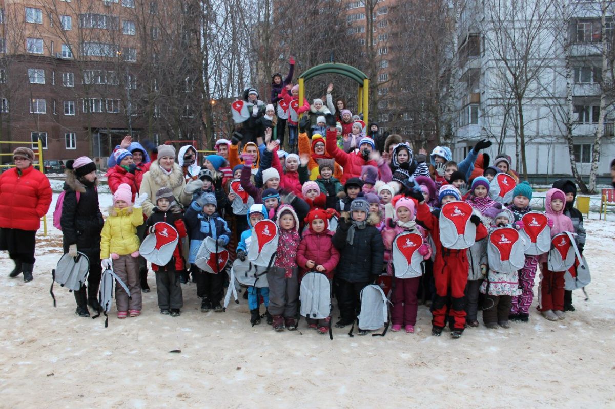 Зимние забавы в Одинцово: нам не страшен грипп и ветер!