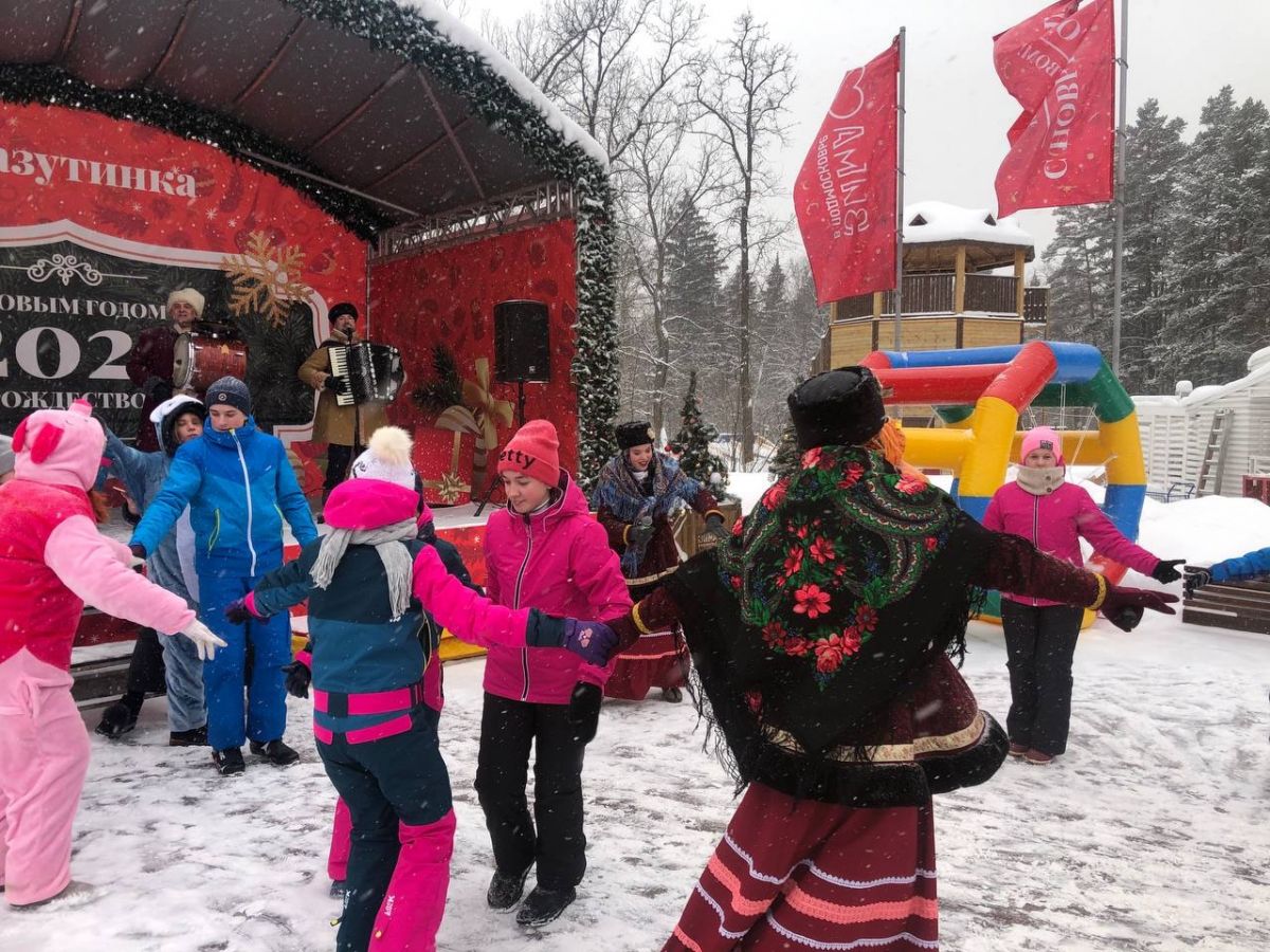 Спартакиада Ларисы Лазутиной в Одинцовском Парке культуры, спорта и отдыха